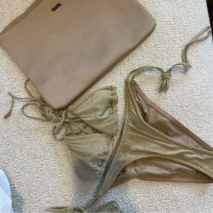 Gold bikini by TRIANGLE